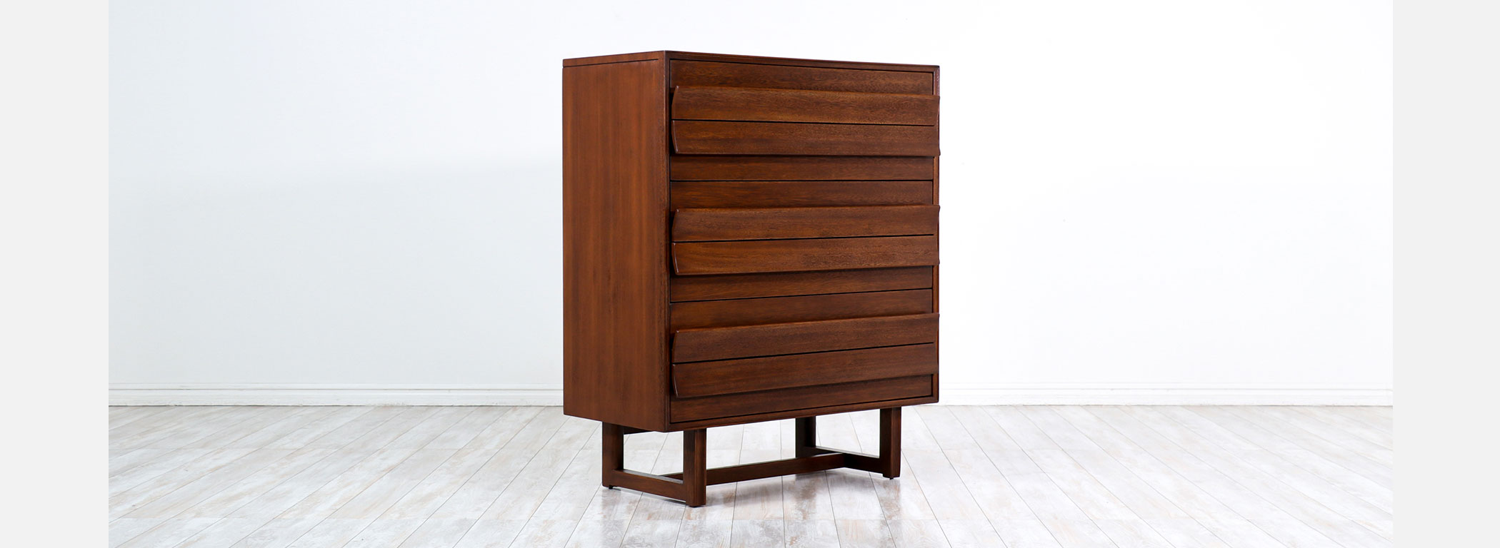 Paul Laszlo Sculpted Highboy for Brown Saltman Image