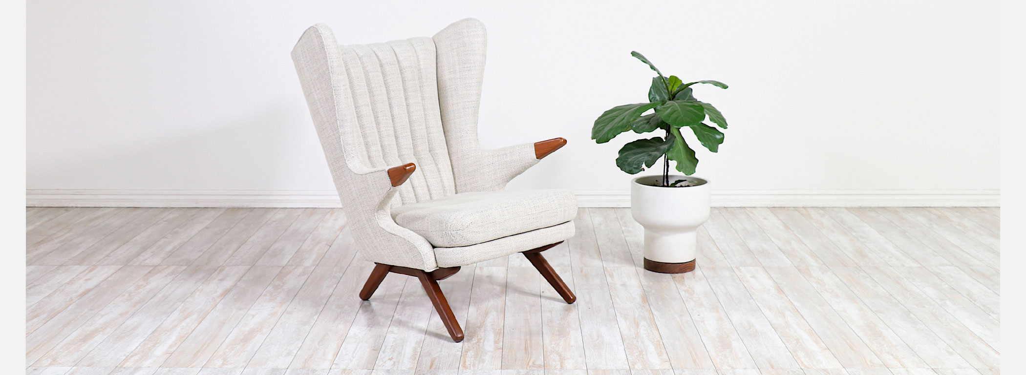 Svend Skipper "Papa Bear" Model-91 Wingback Lounge Chair Image