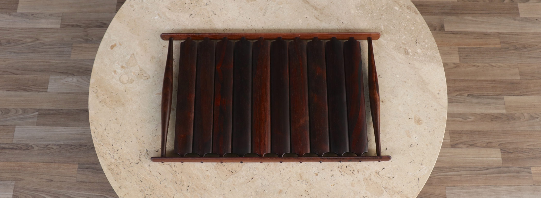 Jens Quistgaard "Rare Woods" Rosewood Serving Tray for Dansk Image