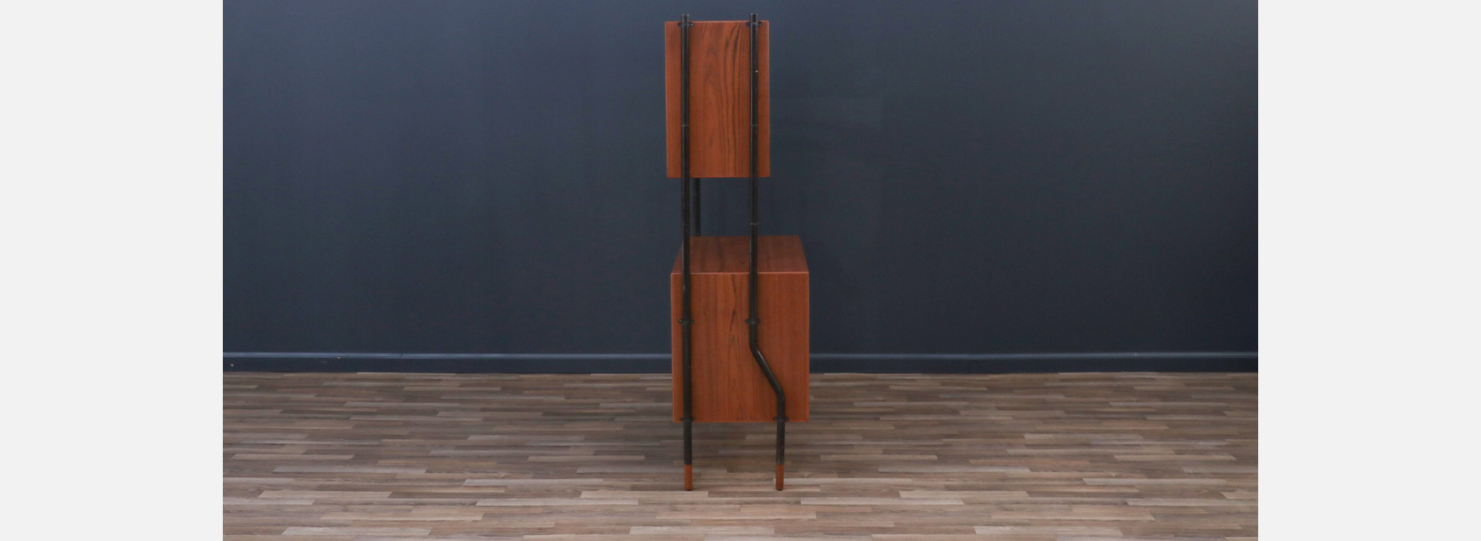 Danish Modern Free-Standing Bookcase by Lyby Mobler | Danish