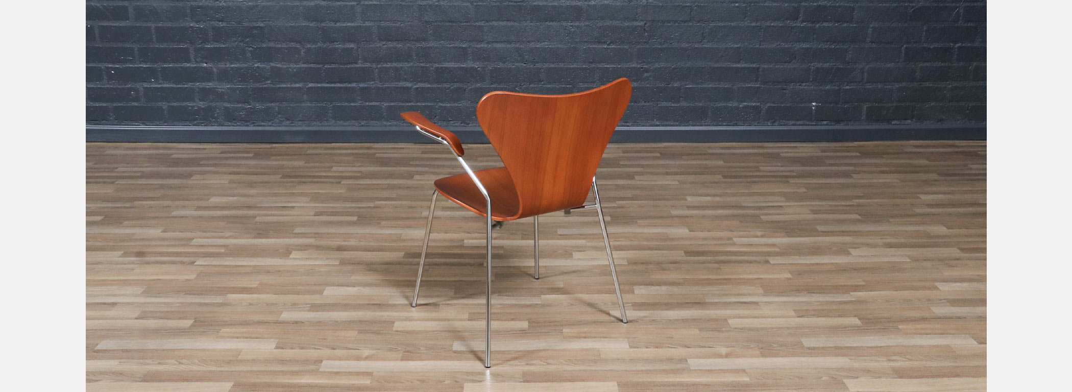 椅子 Arne Jacobsen 3170 Teak FRITZ HANSEN Arne Jacobsen 3170 Teak FRITZ HANSEN（Set of three Dot