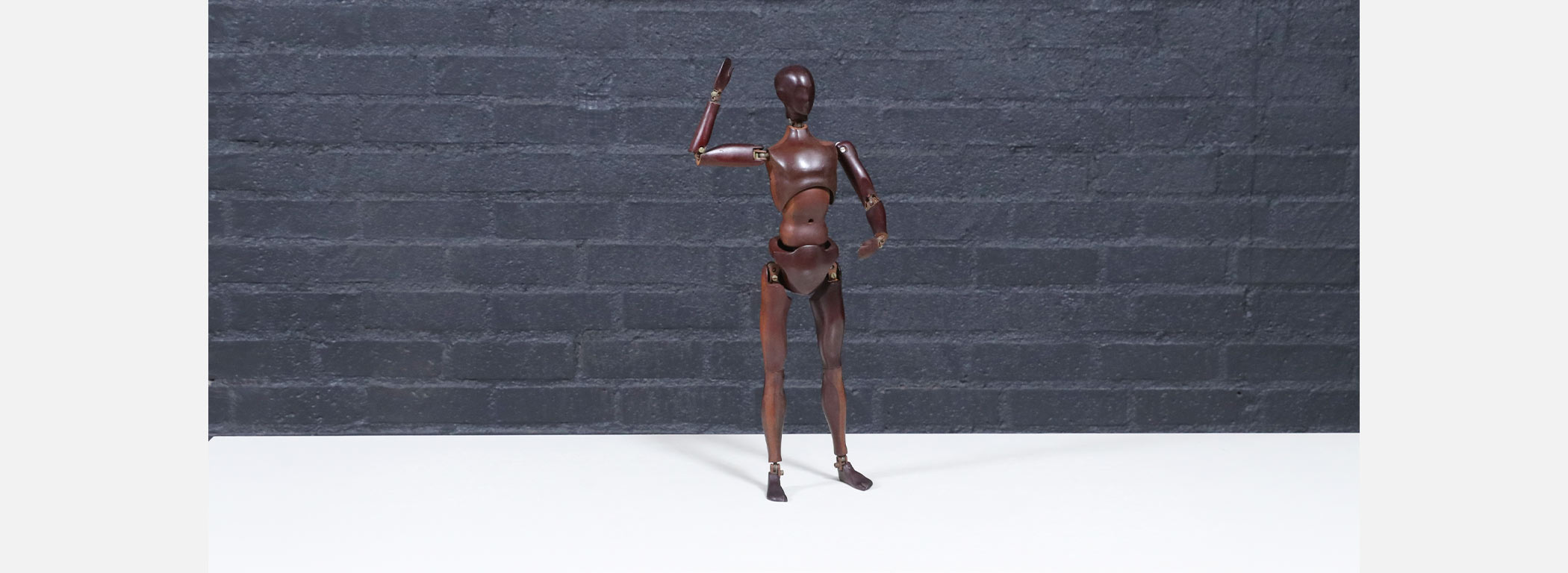 Rare "Oscar" the Artist Mannequin by Atsco Image