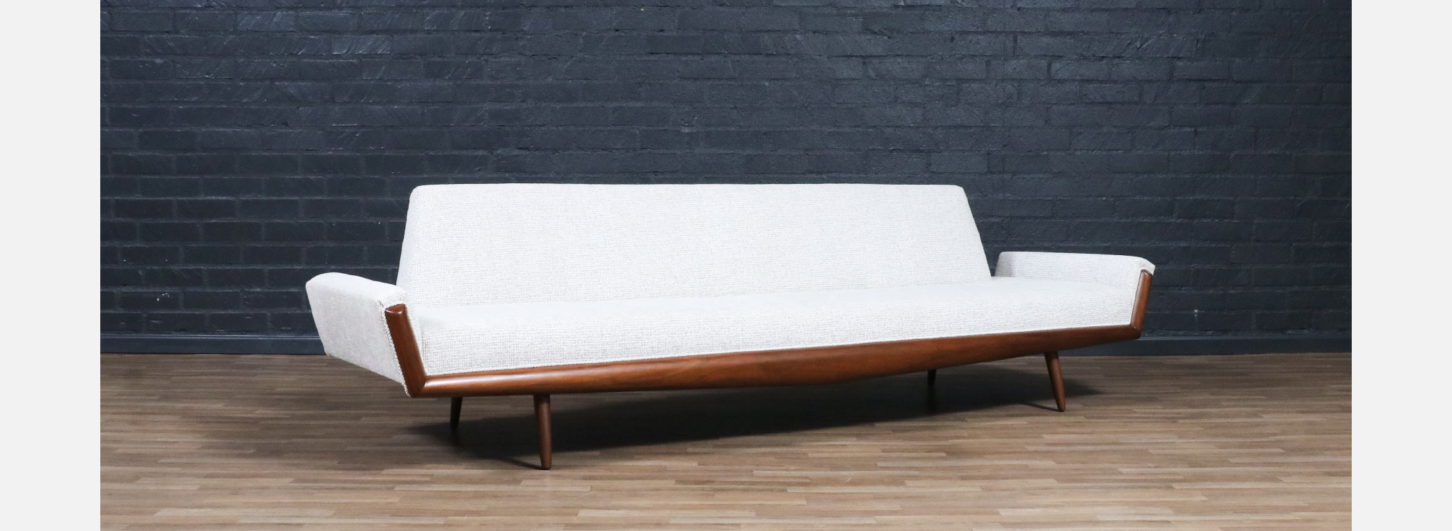 Adrian Pearsall Model 2000-S Gondola Sofa for Craft Associates Image