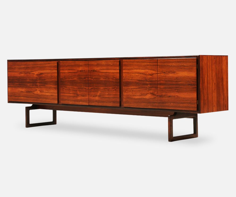 Arne Hovmand Olsen Rosewood Credenza for Mogens Kold | Danish